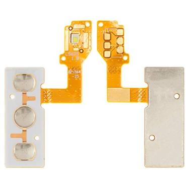 Imagem de Peças de reparo de cabo flexível compatíveis com LG K8 K350E, K8 K350N, (botão de início, botão de som)