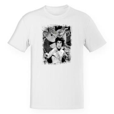 Imagem de Camiseta Baby Look Divertida Dragão Bruce Lee - Alearts