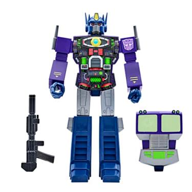 Imagem de Super7 Transformers: Super Cyborg Shattered Glass Optimus Prime, multicolorido