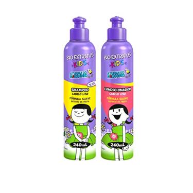 Imagem de Kit Kids Lisos Shampoo + Condicionador 250ml Bio Extratus