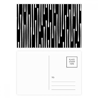 Imagem de Drip Line Art Grain Ilustration Pattern Postal Set Birthday Mailing Cartão de felicitações
