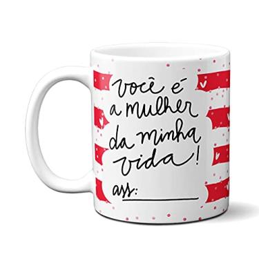 Imagem de Caneca Casal Namorados Meu Mundo Só Existe Você Assinado