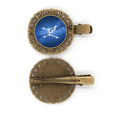 Imagem de Presilha Honest Trustworthy Beautiful Lucky Stars Hairpin Headdress Broche Hair Clip