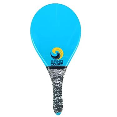Imagem de Raquete de Frescobol Evolution - Semelhante Fibra - Sand Court - (Azul)