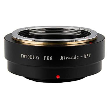 Imagem de Adaptador de montagem de lente Fotodiox Pro, para lentes Miranda para câmeras sem espelho Olympus Panasonic Micro Four Third (MFT)