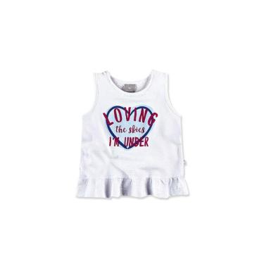 Imagem de Regata Infantil Bebê Menina Hering Kids 51khn0a10-Feminino