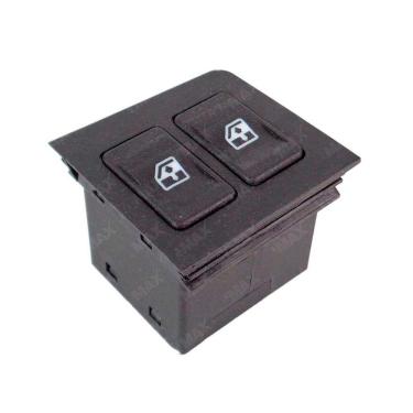 Imagem de Botão Comando Vidro Elétrico Fiat Uno Fiorino 2002 Até 2010