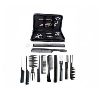 Imagem de Kit Tesouras Profissional 7.0 Com Pentes