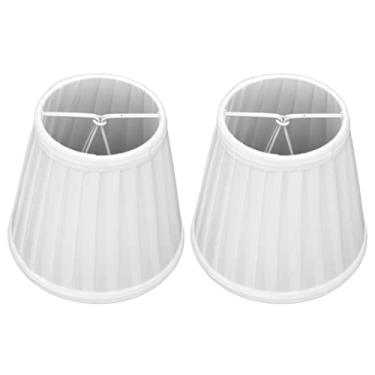 Imagem de Duplo Pequeno Abajur Clipe 2 Pçs Parafuso Boca Abajur Tipo Braçadeira Lâmpada de Chão Lustre Tecido Castiçal Lâmpada Barril Material da Lâmpada Clipe Lâmpada de Mesa Abajur de