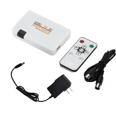 Imagem de Adaptador Conversor Coaxial HDMI para TV HDMI para Rf Signa