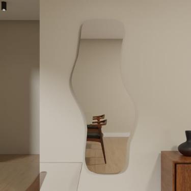 Imagem de Cubas e Gabinetes, Espelho Orgânico 115cm x 60cm E21 Luxo Quarto Sala Banheiro