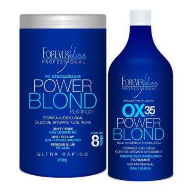 Imagem de Kit Descolorante Forever Liss Professional  Power Blond Kit Power Blond Tom Loiro Power Blond