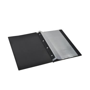 Imagem de Pasta Catálogo Acp Fina com 10 Envelopes Preta 24,5x33,5cm