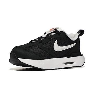Imagem de Nike Air Max Dawn para bebês meninos (infantil), Preto/Branco Summit/Prata Metálica, 20 BR