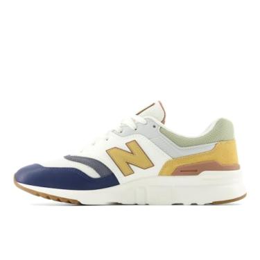 Imagem de New Balance 997H V1 masculino, Sea Salt/Dolce/Nb Navy, 41