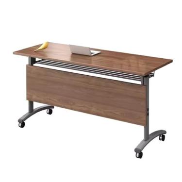 Imagem de Mesas de Conferência Mesa De Reunião Dobrável Para Conferência, Mesa Moderna De Treinamento Para Seminários Em Sala De Conferências Com Rodas Silenciosas, Para Escritório E Casa, 12 Tamanhos(63x16x30i