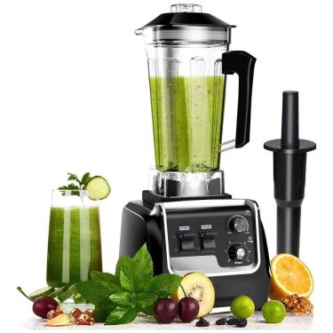 Imagem de Liquidificador Profissional 2L com Temporizador e Velocidade Ajustável, 110V 2200W, UneedMe, Preto