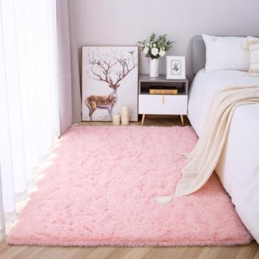 Imagem de Tapete de pelúcia para decoração de família, tapete de área grande para casa, tapetes macios para sala de estar, tapetes peludos para quarto, hs0078clv, 120x160cm