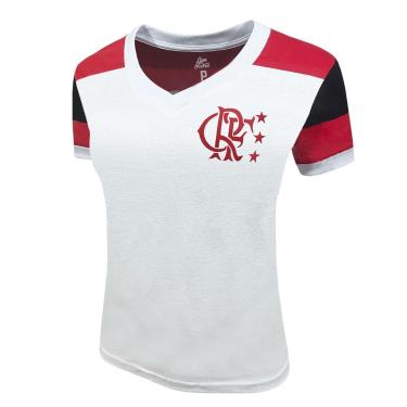 Imagem de Camisa Liga Retrô Flamengo Mundial 1981 Feminina-Masculino