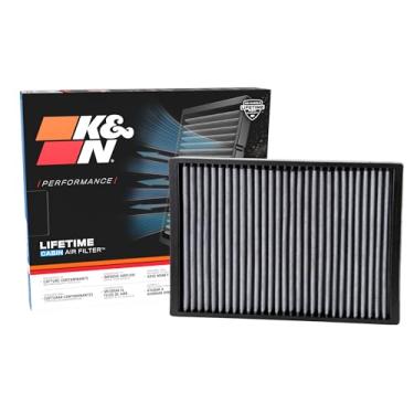 Imagem de K&N Filtro de ar de cabine premium: alto desempenho, lavável, limpa fluxo de ar para sua cabine: projetado para Dodge 2005-2010 / CHRYSLER (Challenger, Charger, Magnum, 300, 300C), VF3007