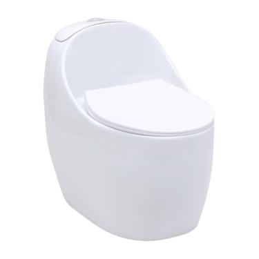 Imagem de Pingoo.casa, Vaso Sanitário Monobloco Caixa Acoplada Aquarela - Branco