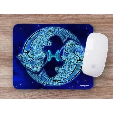 Imagem de Mouse Pad Emborrachado Personalizado Peixes - Deluzz