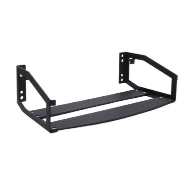 Imagem de Suporte de Parede de Alto-falante para Sonos Five, Suporte de Alto-falante Resistente de Aço Inoxidável para Sonos Play 5, Substituição de Suporte de Barra de Som de Aço (Preto)