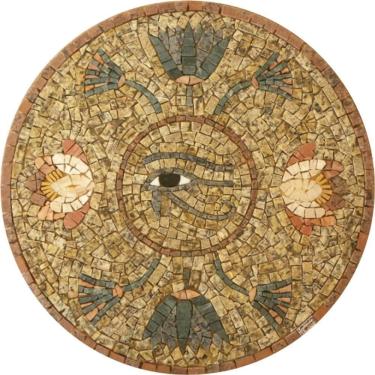 Imagem de Mandala Simbólica Olho De ísis Horus E Osíris Tamanho 150cm