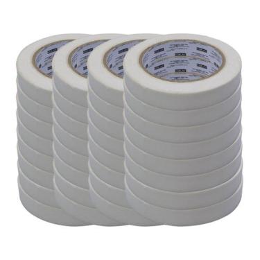 Imagem de Kit com 32 Fita Crepe Fina Uso Geral e Pintura 18mm X 50m - KOKAY, 077