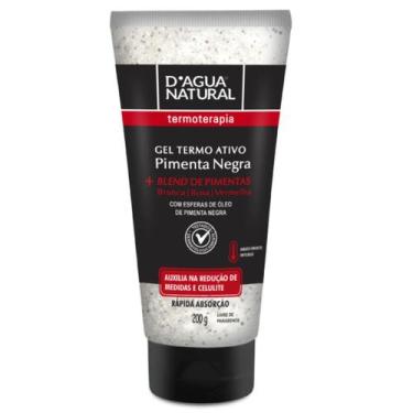 Imagem de Gel Termo Ativo Creme Massagem Redutor Medidas Pimenta Negra - OEM