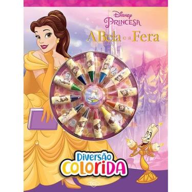 Imagem de Livro - Disney - Cores - A Bela e a Fera