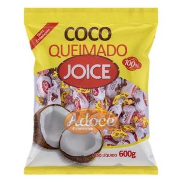 Imagem de Bala dura de coco queimado 600g joice