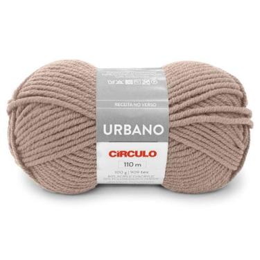 Imagem de Lã Urbano Circulo 100g 100 metros, 608 Marrom Claro