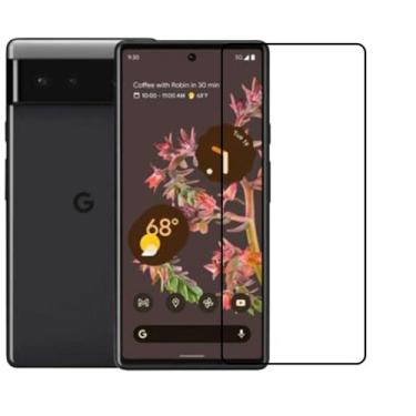 Imagem de Zrengp (Pacote com 2 películas de vidro temperado 9H para celular Google Pixel 6A 5 6 7 8 9 Pro, película de vidro transparente HD para celular Google Pixel 5A 6A 7A 8A (para Pixel 6A)