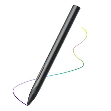 Imagem de Caneta Stylus com rejeição de palma, sensibilidade à pressão 4096, compatível com Surface Pro X/8/7+/7/6/5/4/3, Surface Book/Go/Laptop/Studio para escrita/desenho precisos, recarregável (preto)