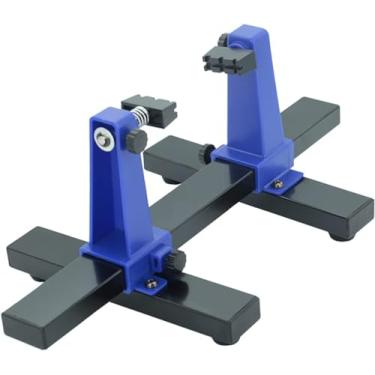 Imagem de Suporte de placa de circuito DEVMO, suporte de placa de circuito impresso ajustável, moldura de suporte de montagem e solda de PCB, ferramenta de reparo de braçadeira 360 graus