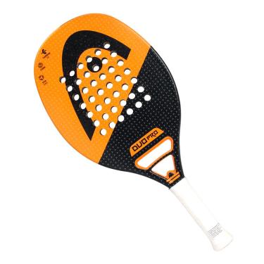Imagem de Raquete de Beach Tennis Head Duo Pro Preta e Laranja