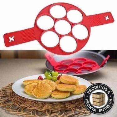 Imagem de Panquequeira De Silicone Flippin Fantastic Omelete E Waffle - OEM, Ver