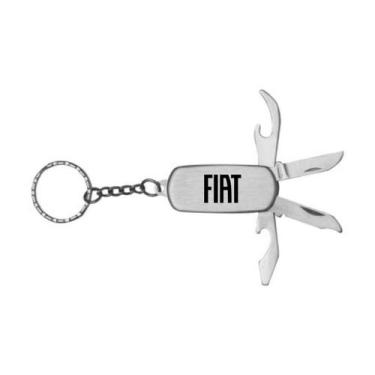 Imagem de Chaveiro Para Fiat Palio Punto Siena Uno Gravado a Lazer T - KEYCHAIN