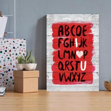 Imagem de Placa Decorativa MDF I Love You - Quartinhos