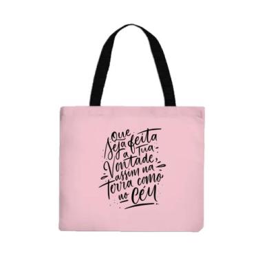 Imagem de Bolsa/Sacola feminina ecobag personalizada lembrancinha e presente Que