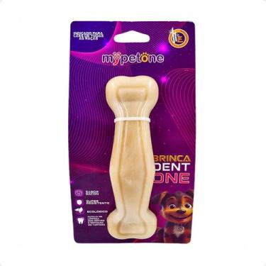 Imagem de Brinquedo Osso Bamboo Brinca Dent One Sabor Bacon - I - Grande - Mypet