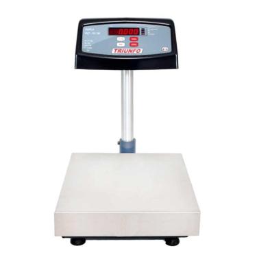 Imagem de Balança Plataforma Dupla Escala 30/60kg Com Coluna PLT 30/60 Mini Slim Bivolt - Triunfo