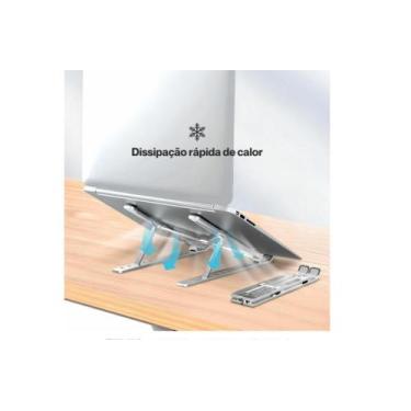 Imagem de Suporte para Notebook de Aço Portátil e Dobrável - SK011 - LAPTOP STAN