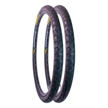 Imagem de Par Pneu Bicicleta Pirelli Phantom Street Aro 29x1.95 Slick Cor Preto