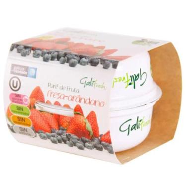 Imagem de Purê de frutas Galifresh mirtilo-morango 2un 150g
