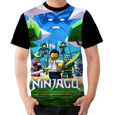 Imagem de Camiseta Camisa Ads Lego Ninjago Filme 10 - Fabriqueta, M