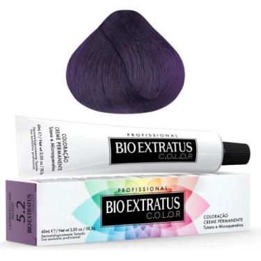 Imagem de Coloração Creme Bio Extratus 5.2 Castanho Claro Irisado