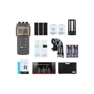 Imagem de SULMILE az-86031 5 em 1 medidor de qualidade da água testador de oxigênio dissolvido medidor de ph condutividade medidor de temperatura de salinidade az86031