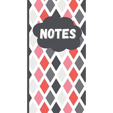 Imagem de Notes: Blank and Unlined Paper | Standard Traveler's Notebook | Diamond Pattern Cover | 60 pages | Cream Paper: For daily journals, to do list, doodle, gratitude or bullet journals